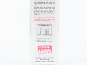 N Scale Micro-Trains MTL 68060 Burlington Northern Santa Fe 48' Van Trailer RTR
