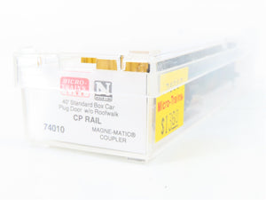 N Scale Micro-Trains MTL 74010 CP Canadian Pacific 40' Box Car 165204 RTR