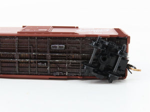 N Scale Micro-Trains MTL CB&Q Burlington Route 40' Box Car Factory Interior RTR