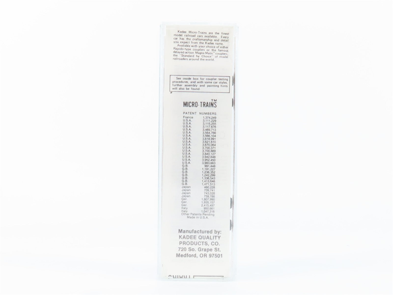 N Scale Micro-Trains MTL CB&Q Burlington Route 40' Box Car Factory Interior RTR