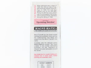 N Scale Micro-Trains MTL 92110 MRL Montana Rail Link Hopper 9016 RTR