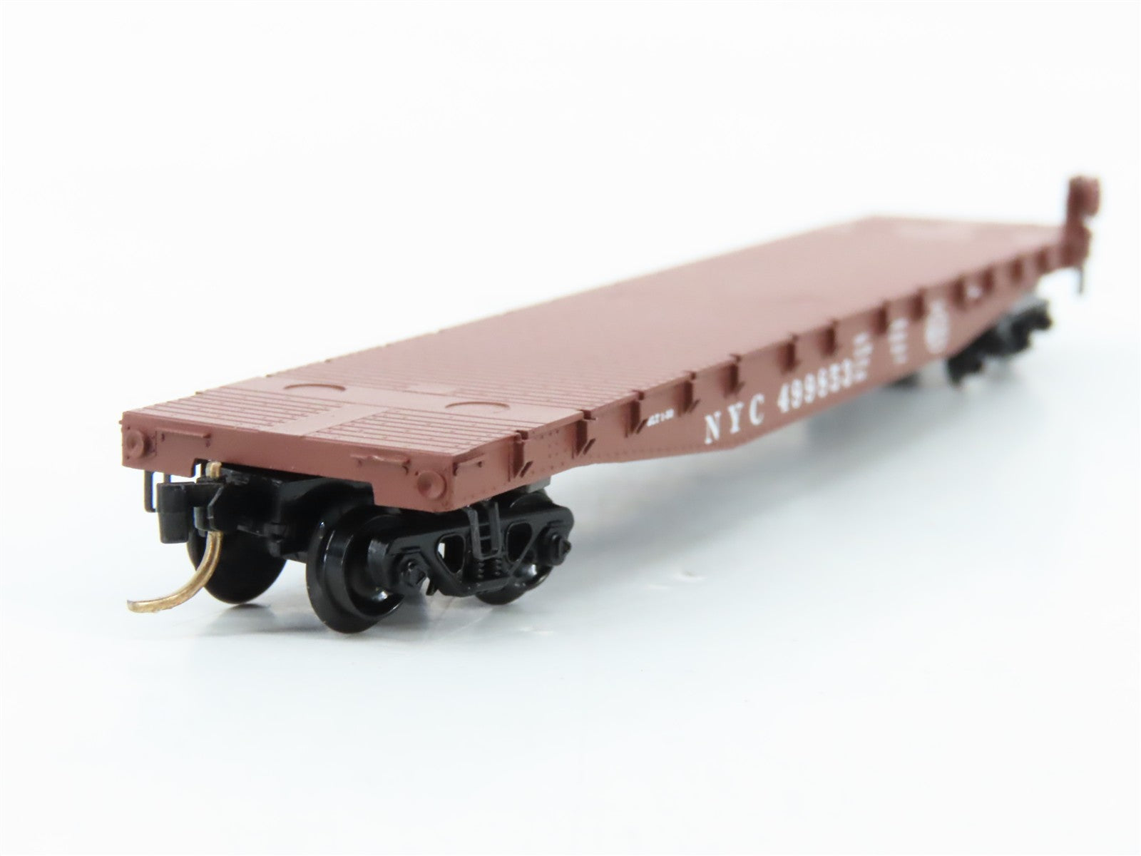 N Scale Micro-Trains MTL 45040 NYC New York Central 50' Flat Car 499853 RTR