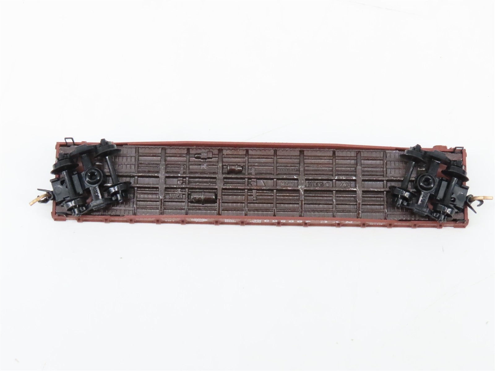 N Scale Micro-Trains MTL 45040 NYC New York Central 50' Flat Car 499853 RTR