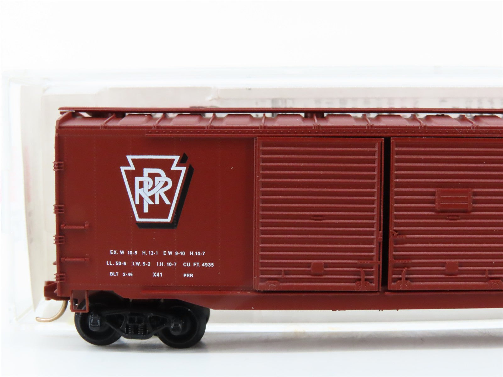 N Scale Micro-Trains MTL 78010 PRR Pennsylvania 50' Auto Box Car 82023 RTR