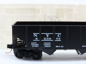 N Scale Micro-Trains MTL BLW-50 NYC New York Central 33' 2-Bay Hopper 823875 RTR