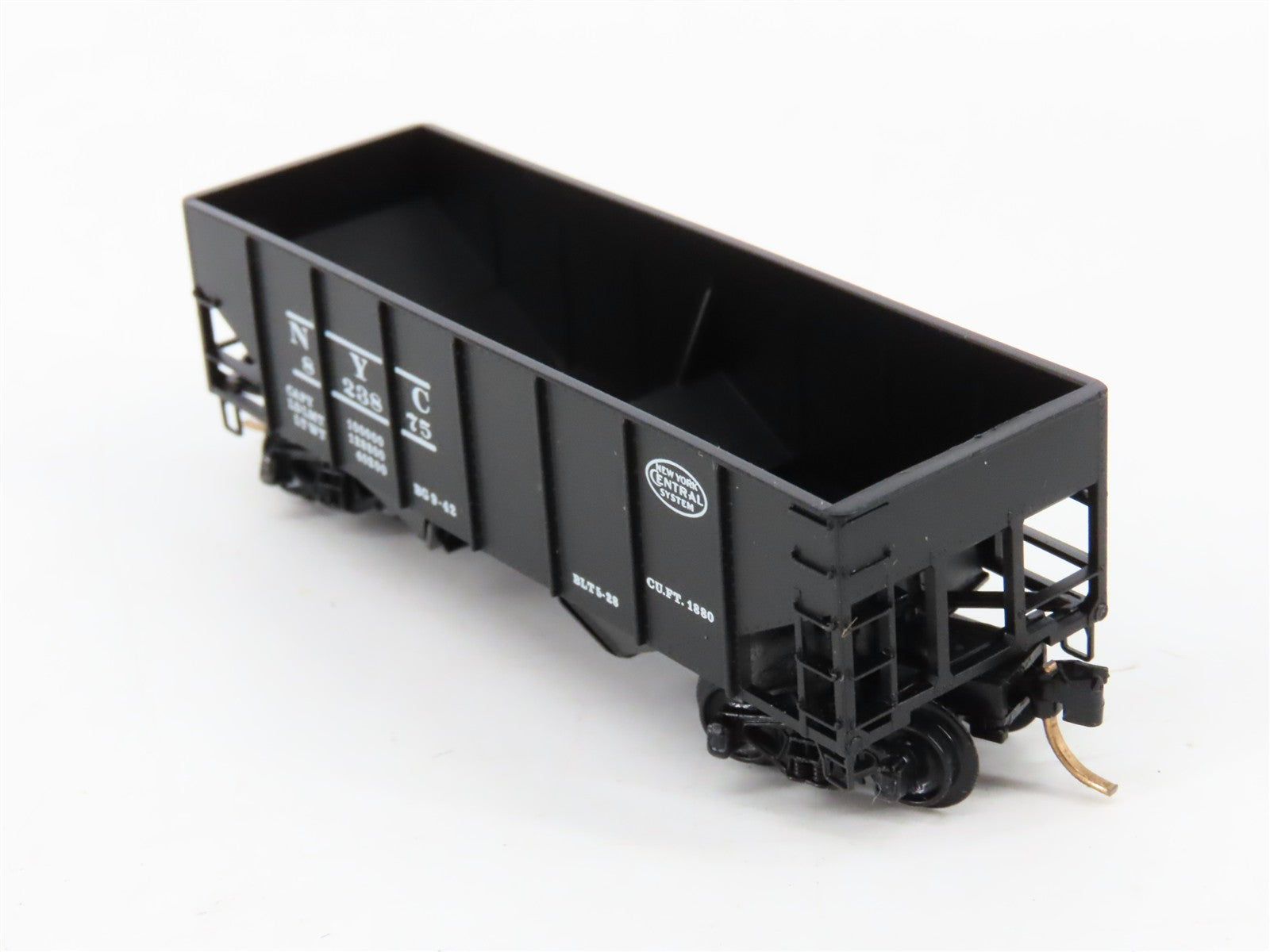 N Scale Micro-Trains MTL BLW-50 NYC New York Central 33' 2-Bay Hopper 823875 RTR