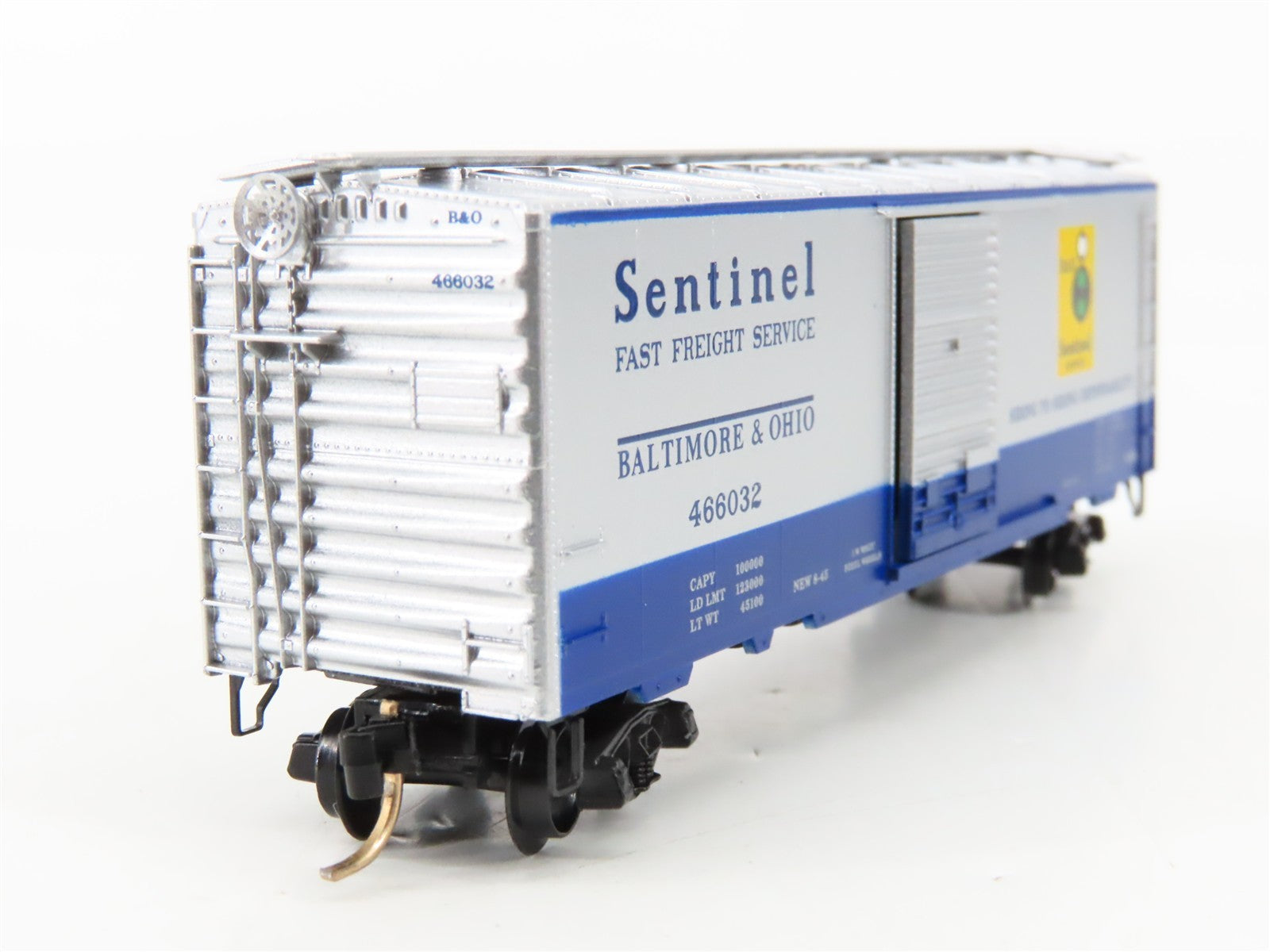 N Scale Micro-Trains MTL 20256 B&O Baltimore & Ohio Sentinel 40' Box Car 466032