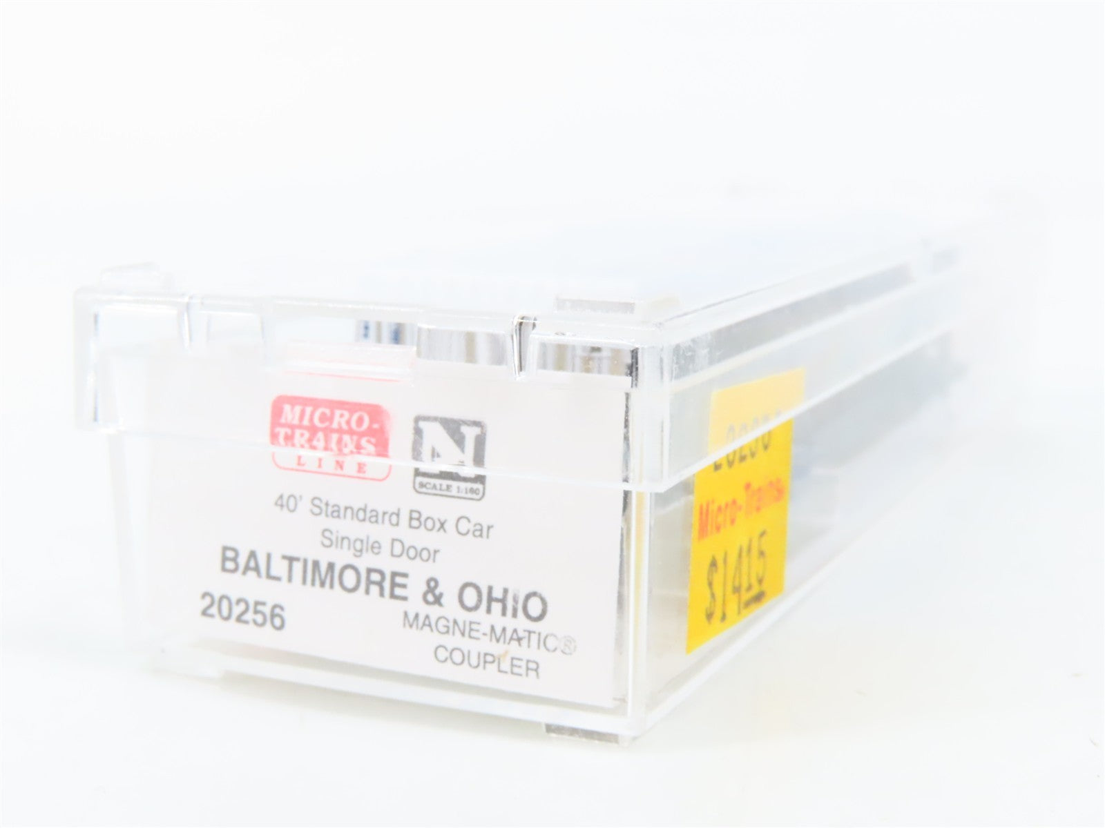 N Scale Micro-Trains MTL 20256 B&O Baltimore & Ohio Sentinel 40' Box Car 466032