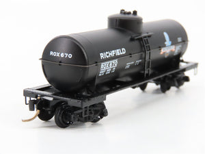 N Scale Micro-Trains MTL 65430 ROX Richfield Oil Company 39' Tank Car 670 RTR