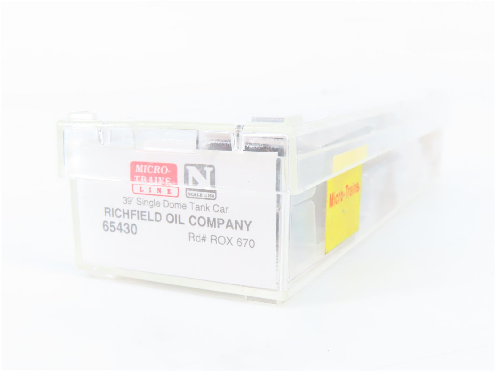 N Scale Micro-Trains MTL 65430 ROX Richfield Oil Company 39' Tank Car 670 RTR