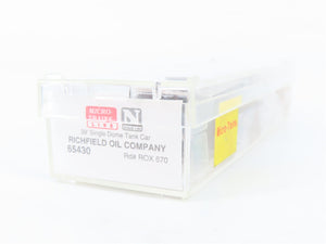N Scale Micro-Trains MTL 65430 ROX Richfield Oil Company 39' Tank Car 670 RTR