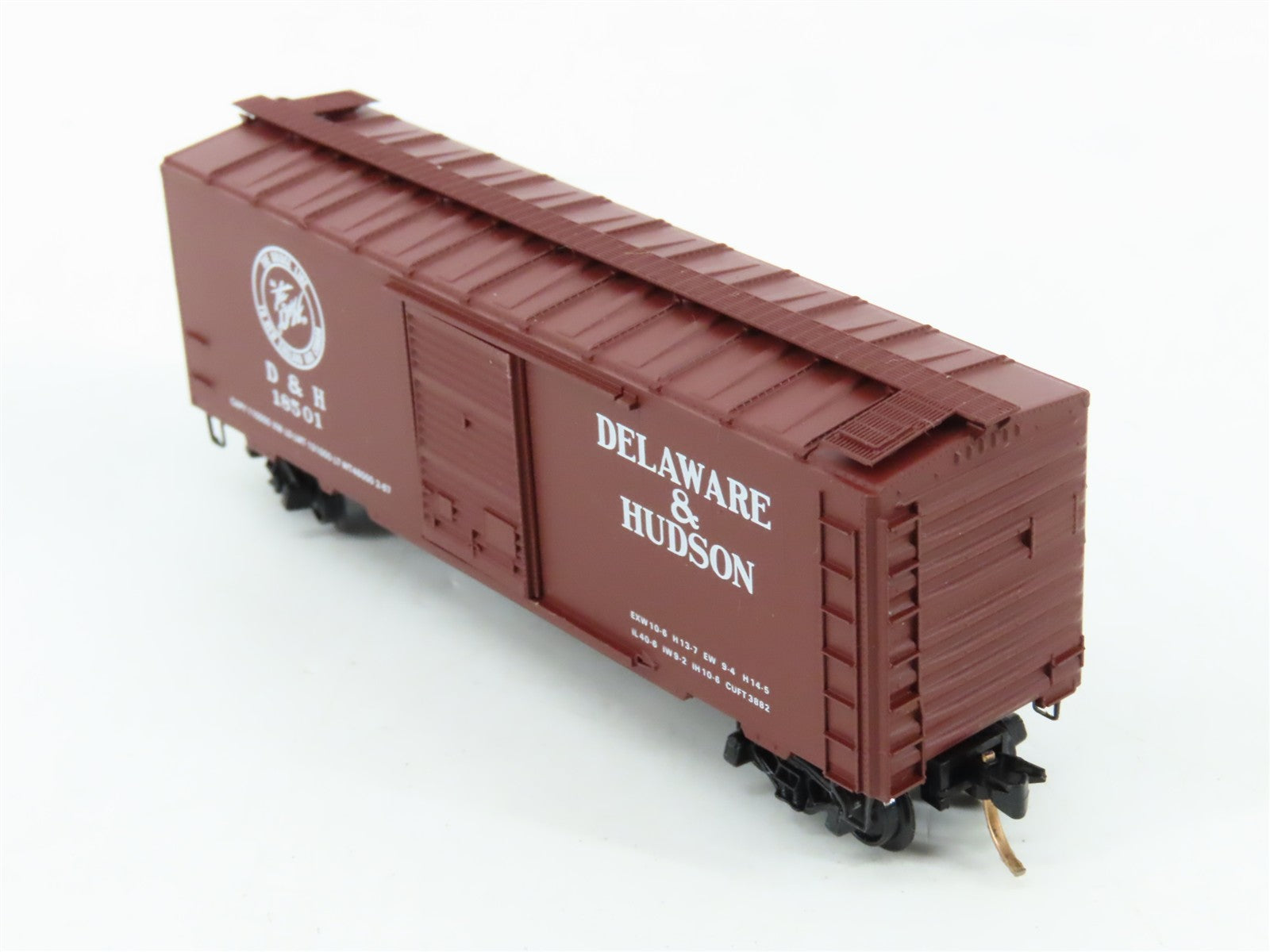 N Scale Micro-Trains MTL D&H Delaware & Hudson 40' Box Car 18501 RTR