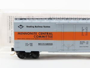 N Scale Micro-Trains MTL MCCX Mennonite Central Committee Box Car 146520 RTR