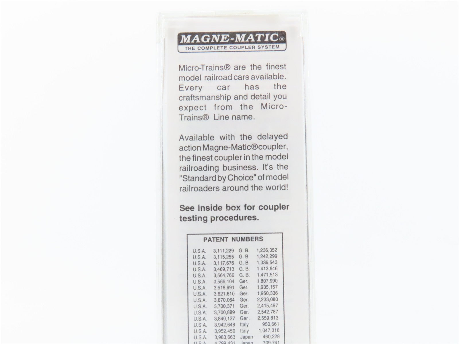 N Scale Micro-Trains MTL MCCX Mennonite Central Committee Box Car 146520 RTR
