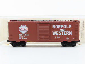 N Scale Kadee Micro-Trains MTL 20039 N&W Norfolk & Western 40' Box Car 54645 RTR