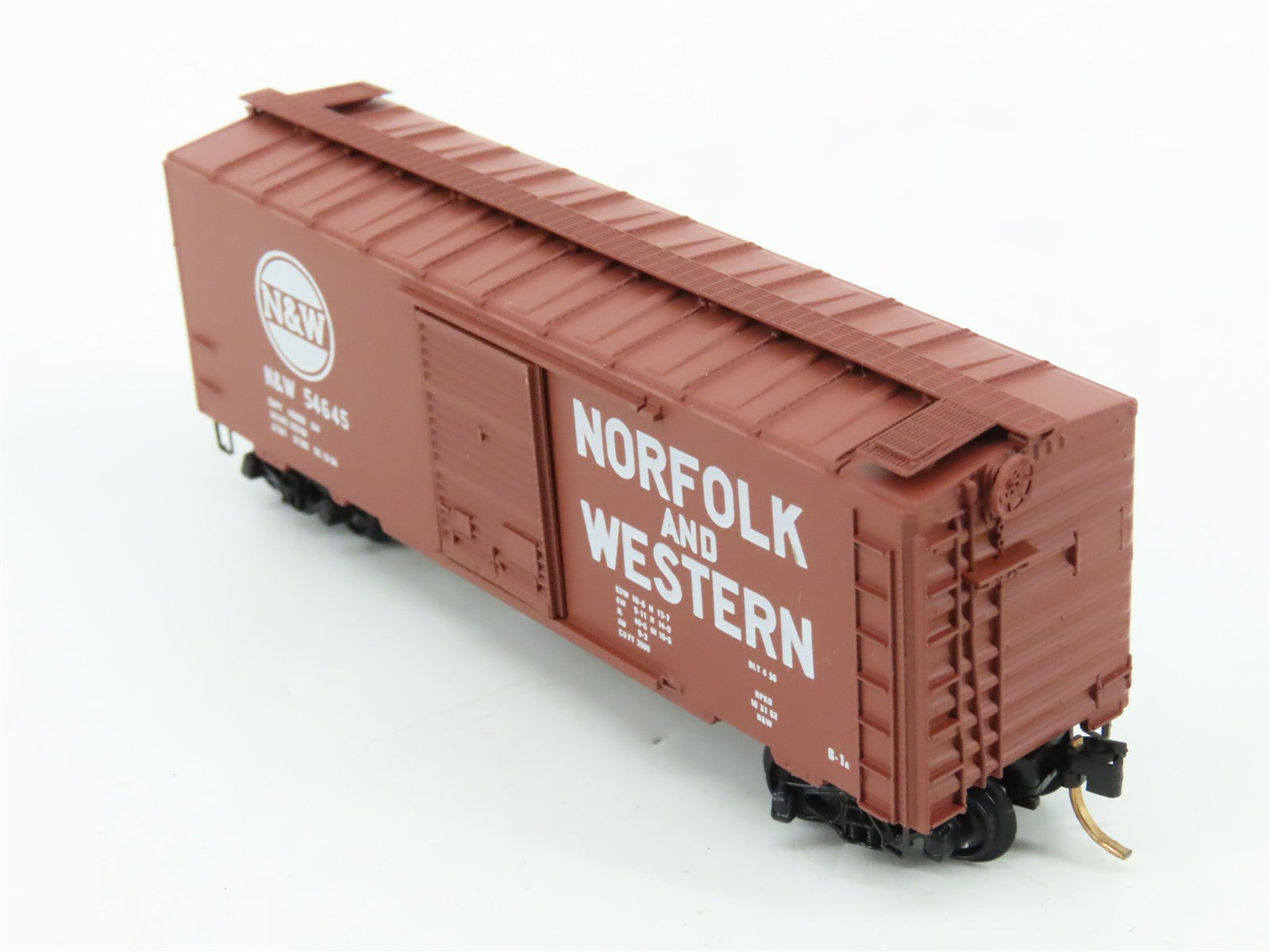N Scale Kadee Micro-Trains MTL 20039 N&W Norfolk & Western 40' Box Car 54645 RTR
