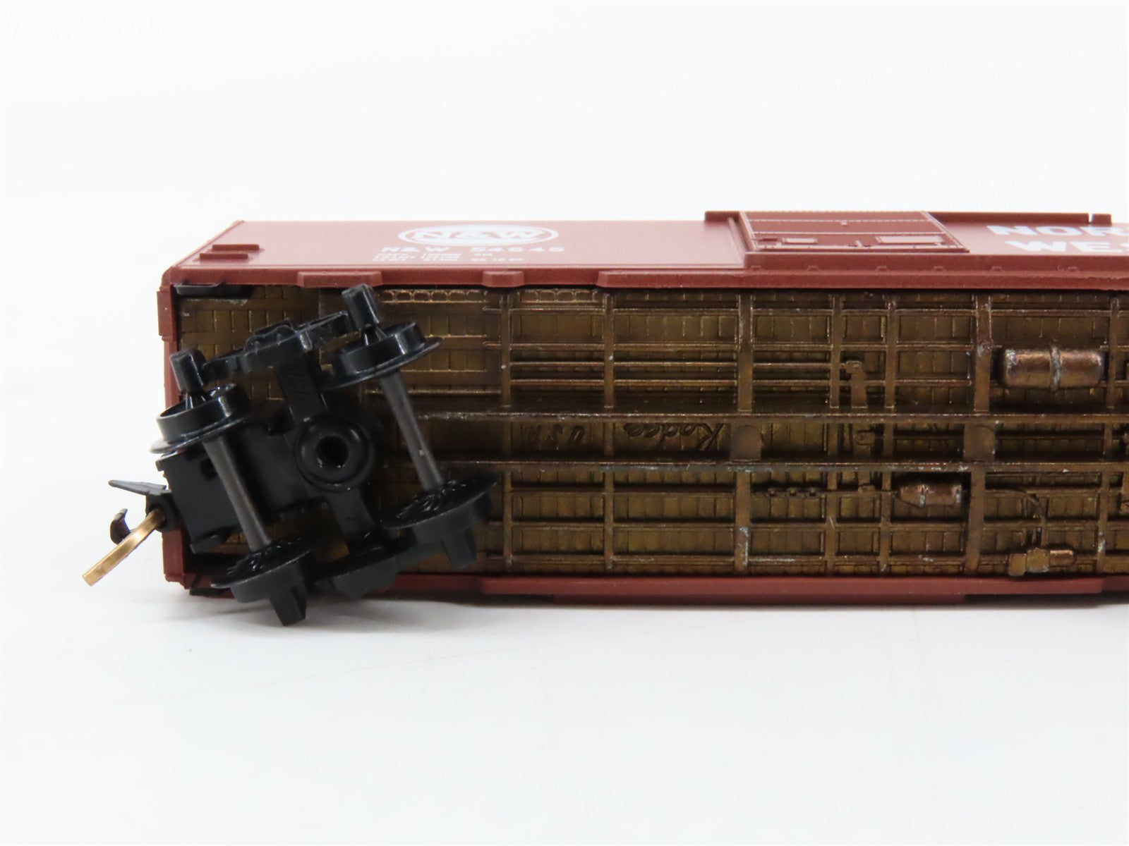 N Scale Kadee Micro-Trains MTL 20039 N&W Norfolk & Western 40' Box Car 54645 RTR