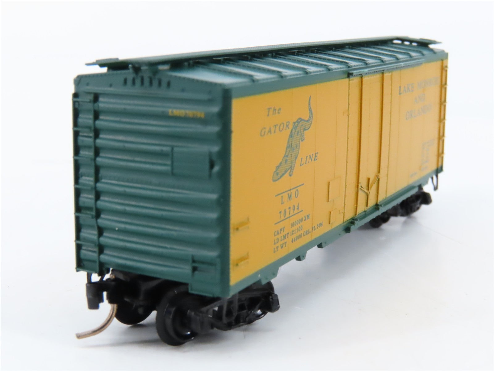 N Scale Micro-Trains MTL LMO Lake Monroe and Orlando 40' Box Car 70794 RTR