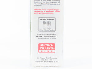 N Scale Micro-Trains MTL 94110 BNSF Railway 3-Bay Covered Hopper 422033 RTR