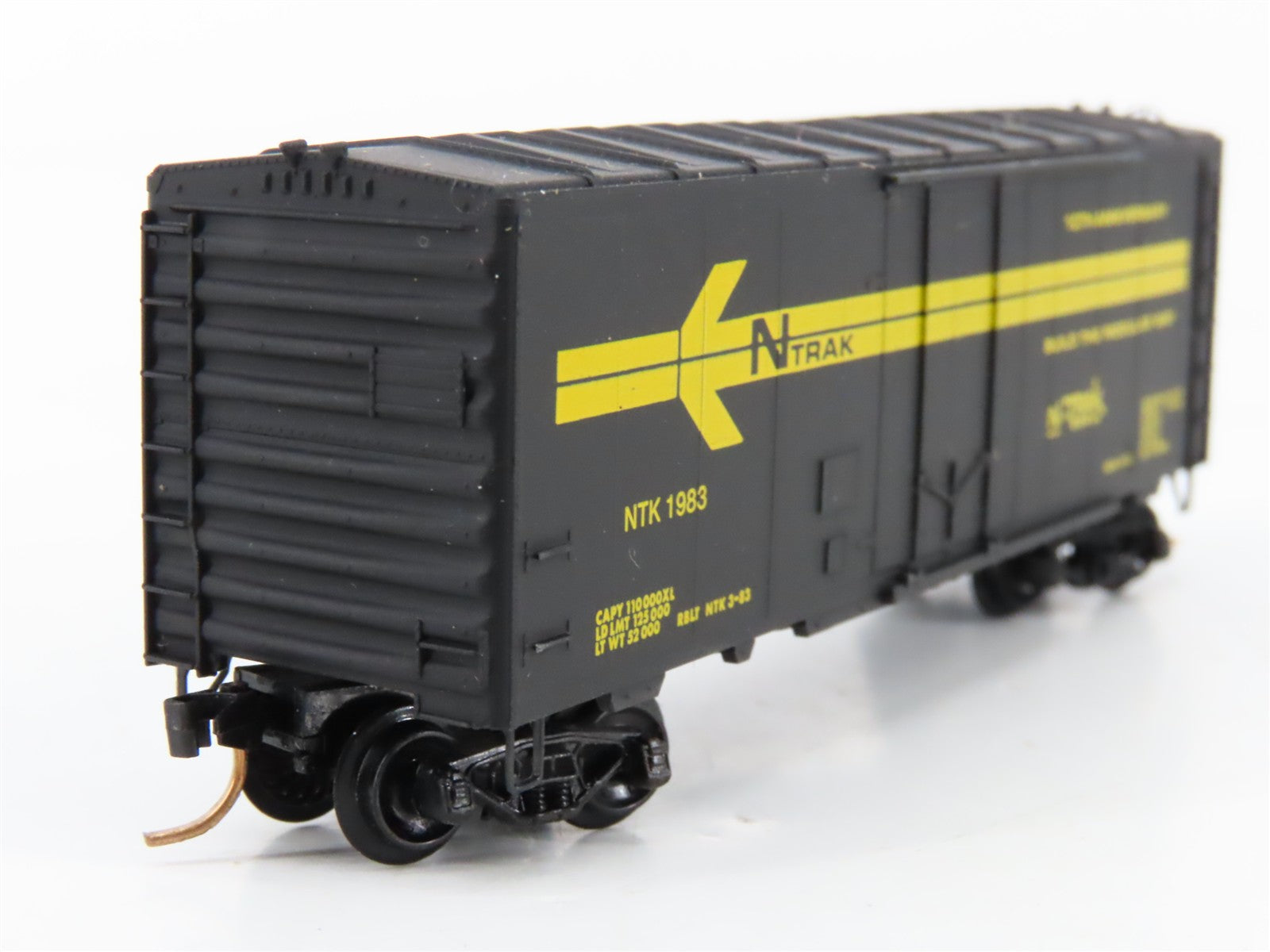 N Scale Micro-Trains MTL NTK NTRAK 40' Box Car 1983 RTR