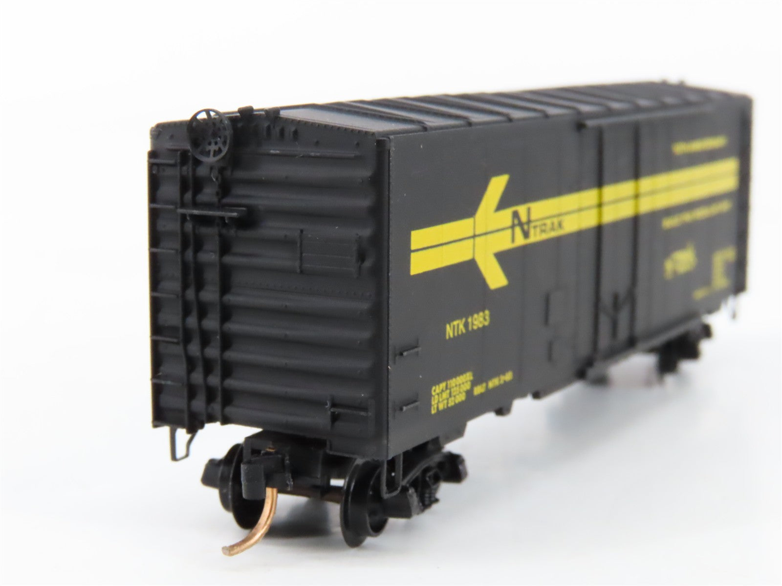 N Scale Micro-Trains MTL NTK NTRAK 40' Box Car 1983 RTR