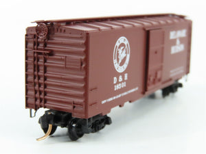 N Scale Micro-Trains MTL D&H Delaware & Hudson 40' Box Car 18501 RTR