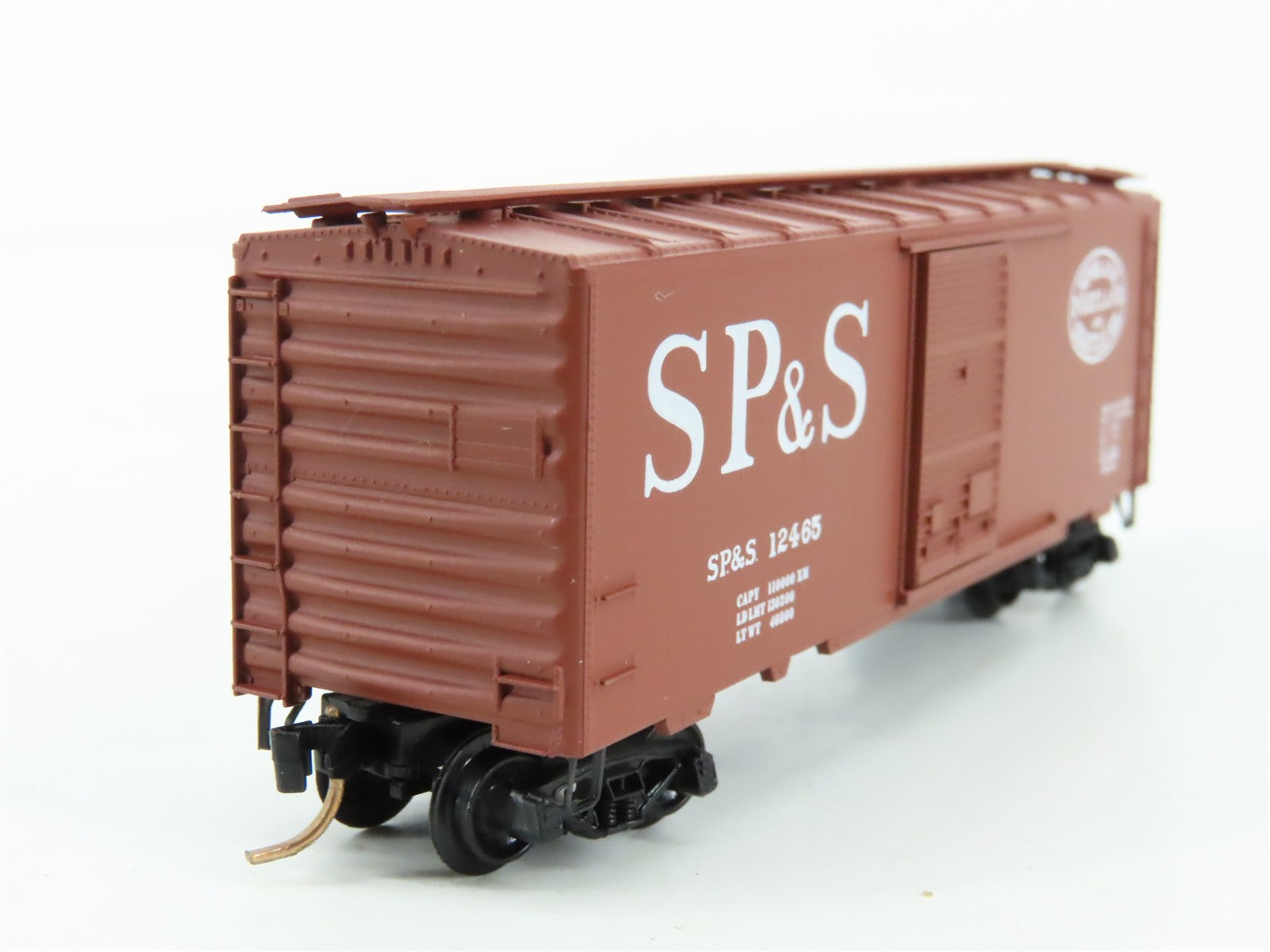 N Scale Micro-Trains MTL SP&S Spokane, Portland & Seattle 40' Box Car 12465 RTR