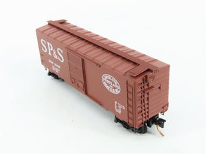 N Scale Micro-Trains MTL SP&S Spokane, Portland & Seattle 40' Box Car 12465 RTR