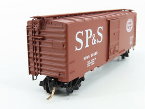 N Scale Micro-Trains MTL SP&S Spokane, Portland & Seattle 40' Box Car 12465 RTR