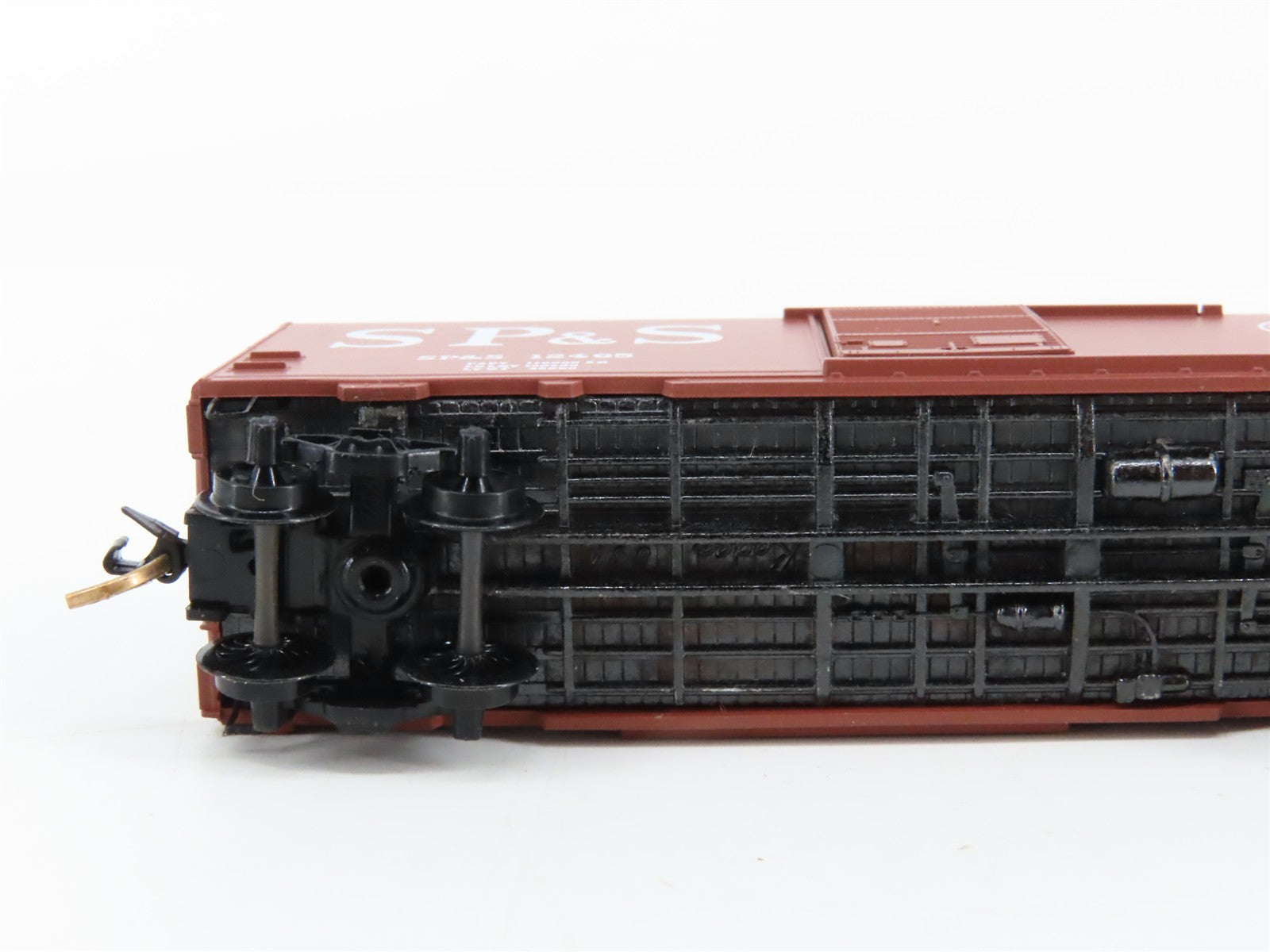 N Scale Micro-Trains MTL SP&S Spokane, Portland & Seattle 40' Box Car 12465 RTR