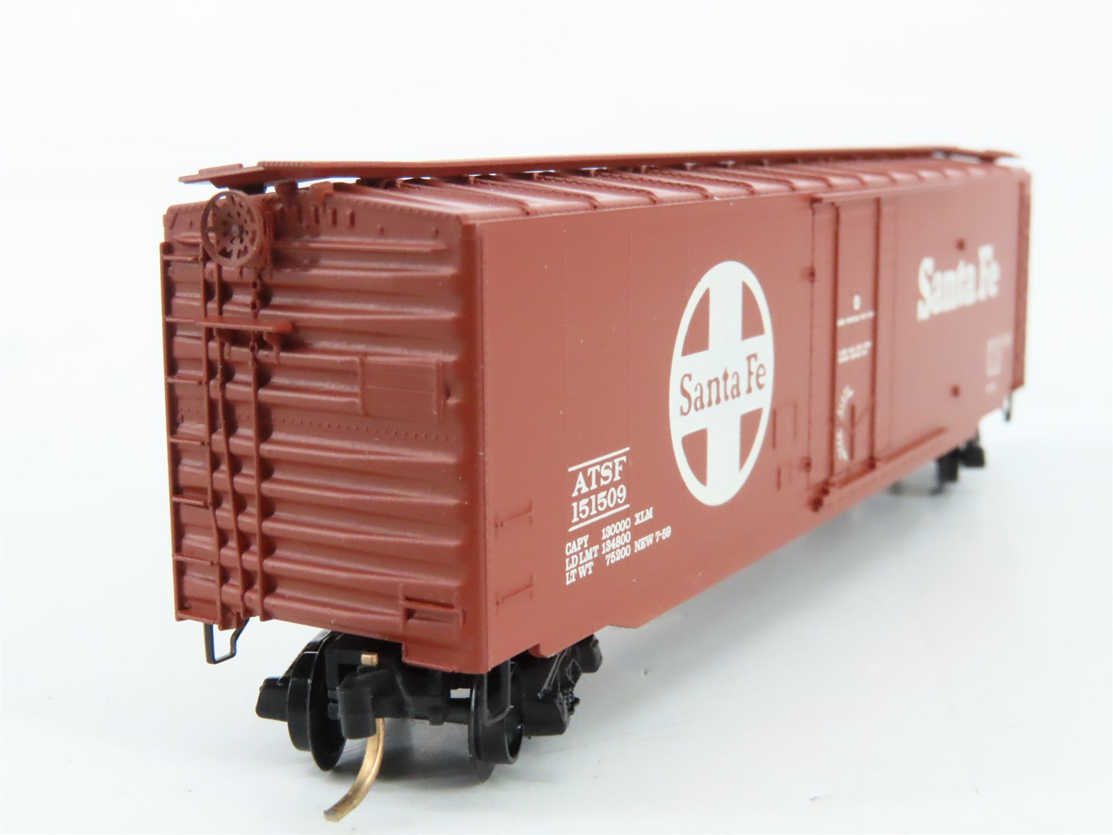 N Scale Micro-Trains MTL BLW-43 ATSF Santa Fe 50' Box Car 151509 RTR