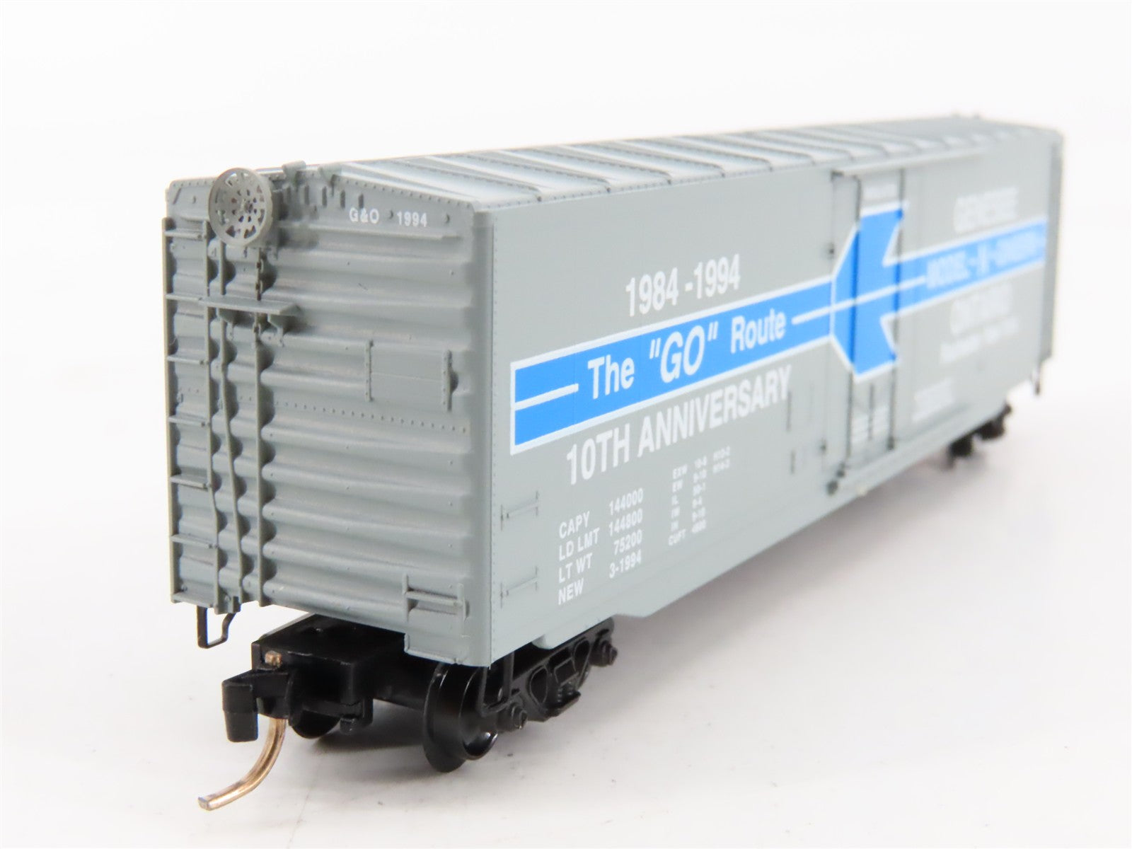 N Scale Micro-Trains MTL G&O Genesee Model-N-Gineers 50' Box Car 1994 RTR