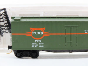 N Scale Micro-Trains MTL 720 PURR Prospect & Upper Ridge 33' Box Car 720 RTR