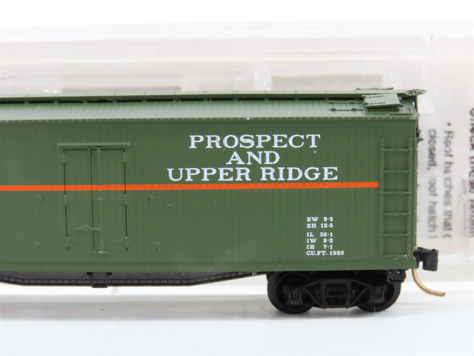 N Scale Micro-Trains MTL 720 PURR Prospect & Upper Ridge 33' Box Car 720 RTR