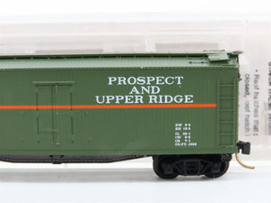 N Scale Micro-Trains MTL 720 PURR Prospect & Upper Ridge 33' Box Car 720 RTR