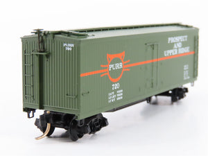 N Scale Micro-Trains MTL 720 PURR Prospect & Upper Ridge 33' Box Car 720 RTR
