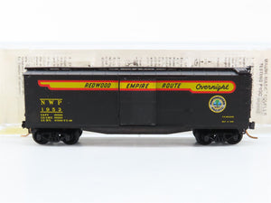 N Scale Micro-Trains MTL 39100 NWP Northwestern Pacific 40' Box Car 1953 RTR
