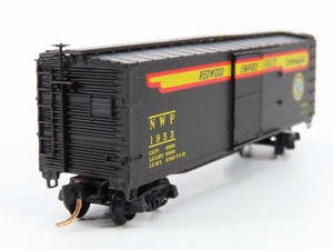 N Scale Micro-Trains MTL 39100 NWP Northwestern Pacific 40' Box Car 1953 RTR
