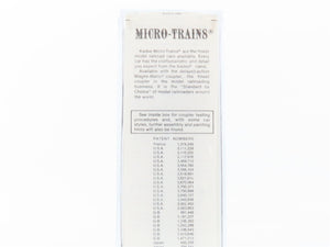 N Scale Micro-Trains MTL 39100 NWP Northwestern Pacific 40' Box Car 1953 RTR