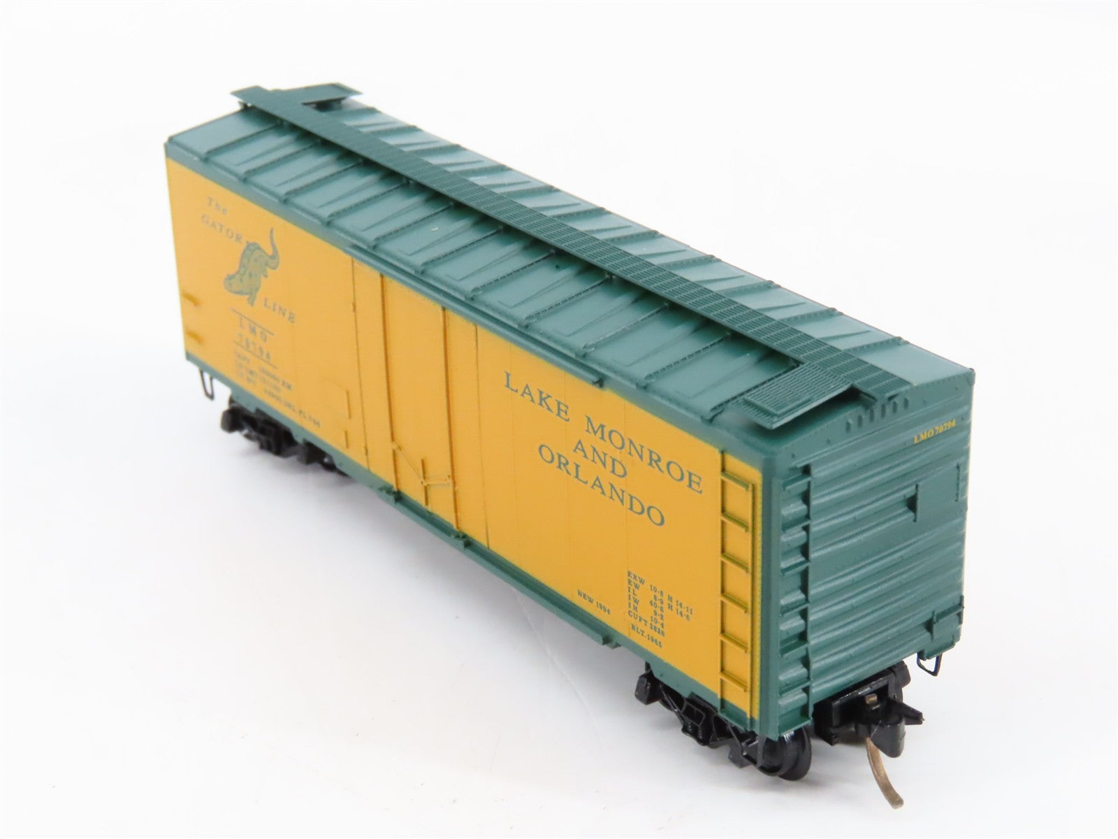 N Scale Micro-Trains MTL LMO Lake Monroe and Orlando 40' Box Car 70794 RTR