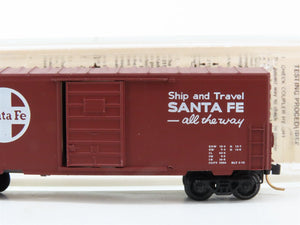N Scale Micro-Trains MTL ATSF Santa Fe 40' Box Car 16995 RTR