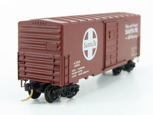 N Scale Micro-Trains MTL ATSF Santa Fe 40' Box Car 16995 RTR