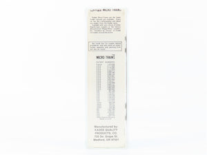 N Scale Micro-Trains MTL ATSF Santa Fe 40' Box Car 16995 RTR