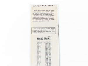N Scale Micro-Trains MTL ATSF Santa Fe 40' Box Car 16995 RTR
