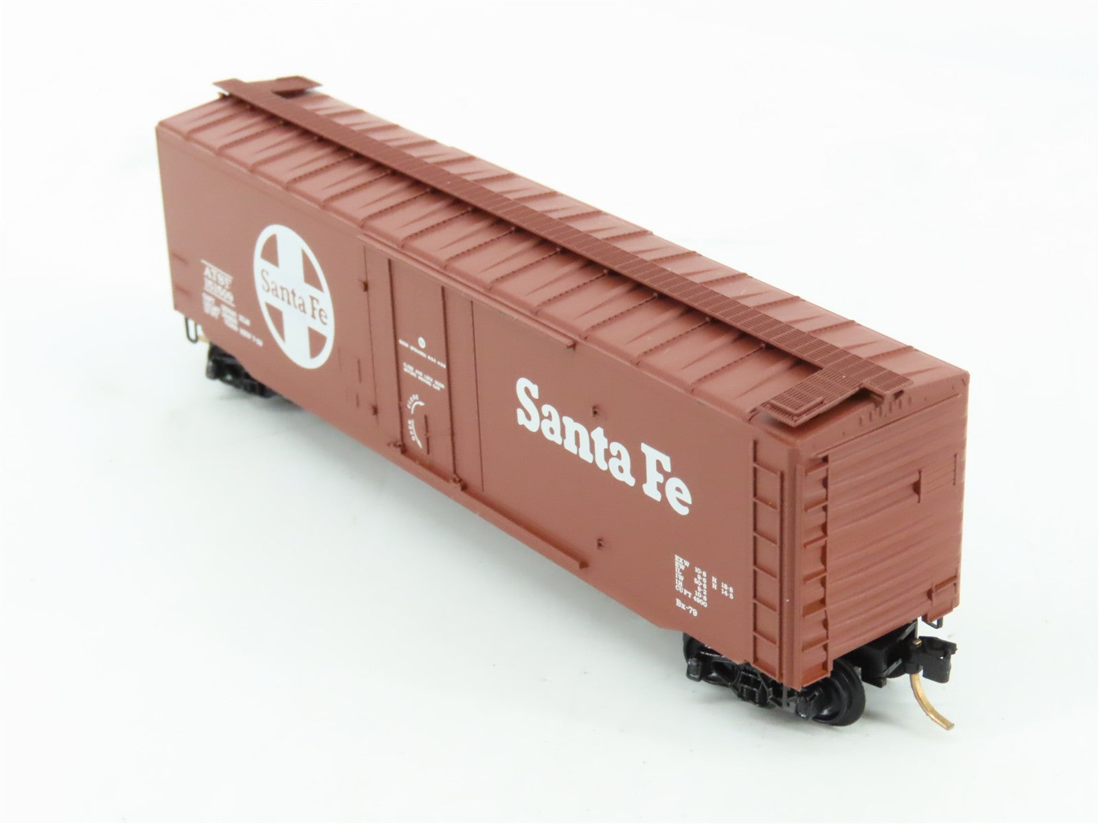 N Scale Micro-Trains MTL BLW-43 ATSF Santa Fe 50' Plug Door Box Car 151509 RTR