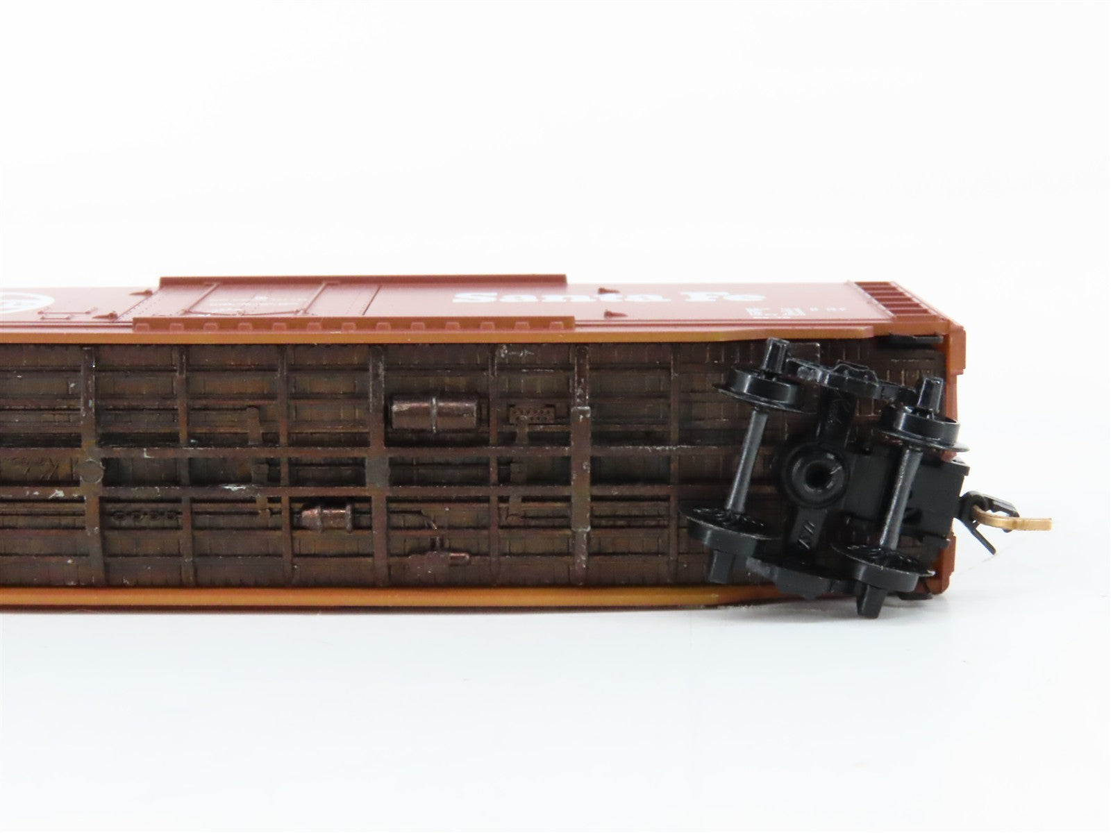 N Scale Micro-Trains MTL BLW-43 ATSF Santa Fe 50' Plug Door Box Car 151509 RTR