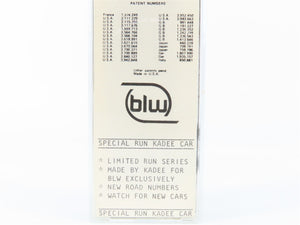 N Scale Micro-Trains MTL BLW-43 ATSF Santa Fe 50' Plug Door Box Car 151509 RTR