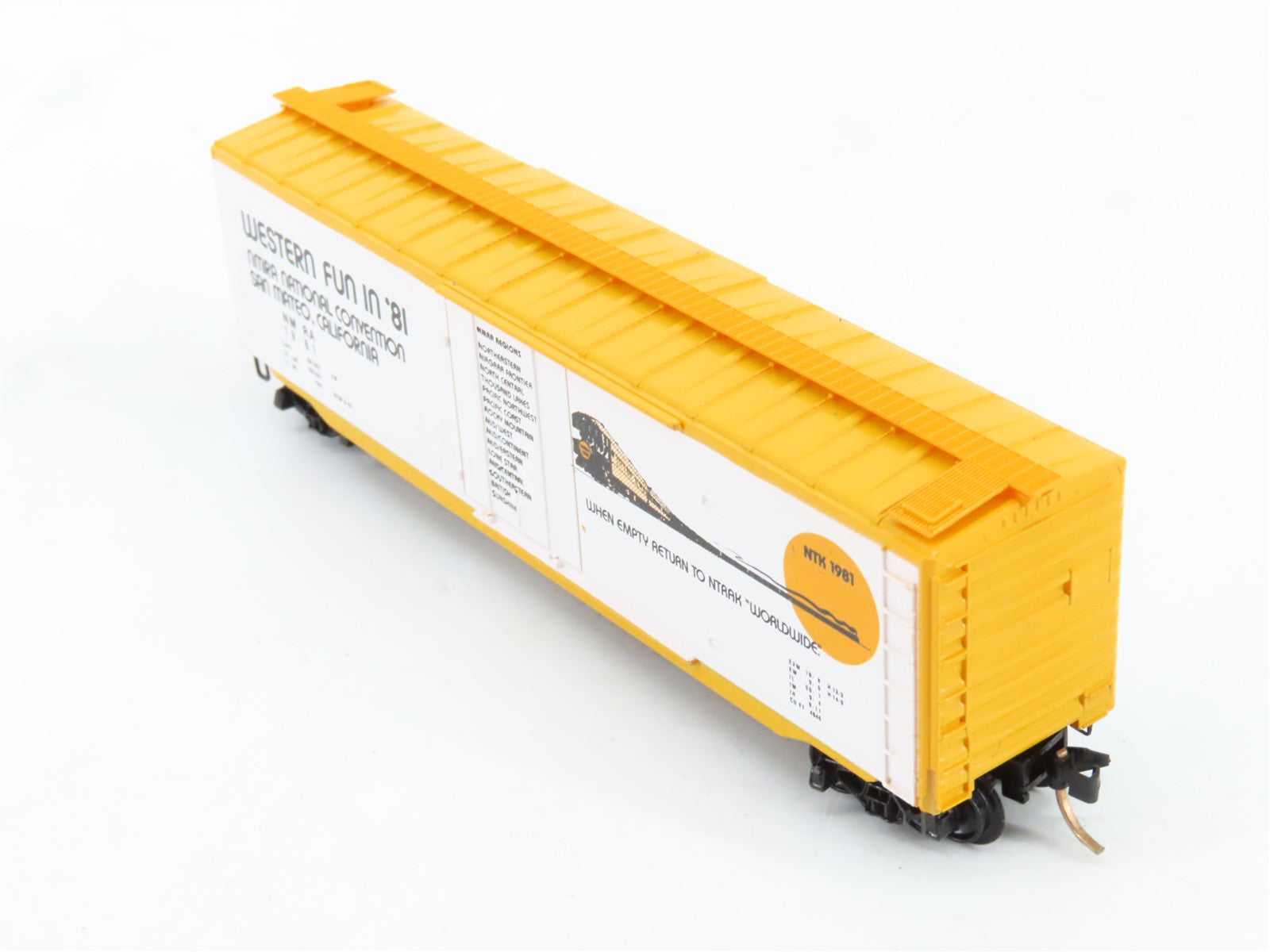N Scale Micro-Trains MTL NMRA National Convention 50' Box Car 1981 RTR