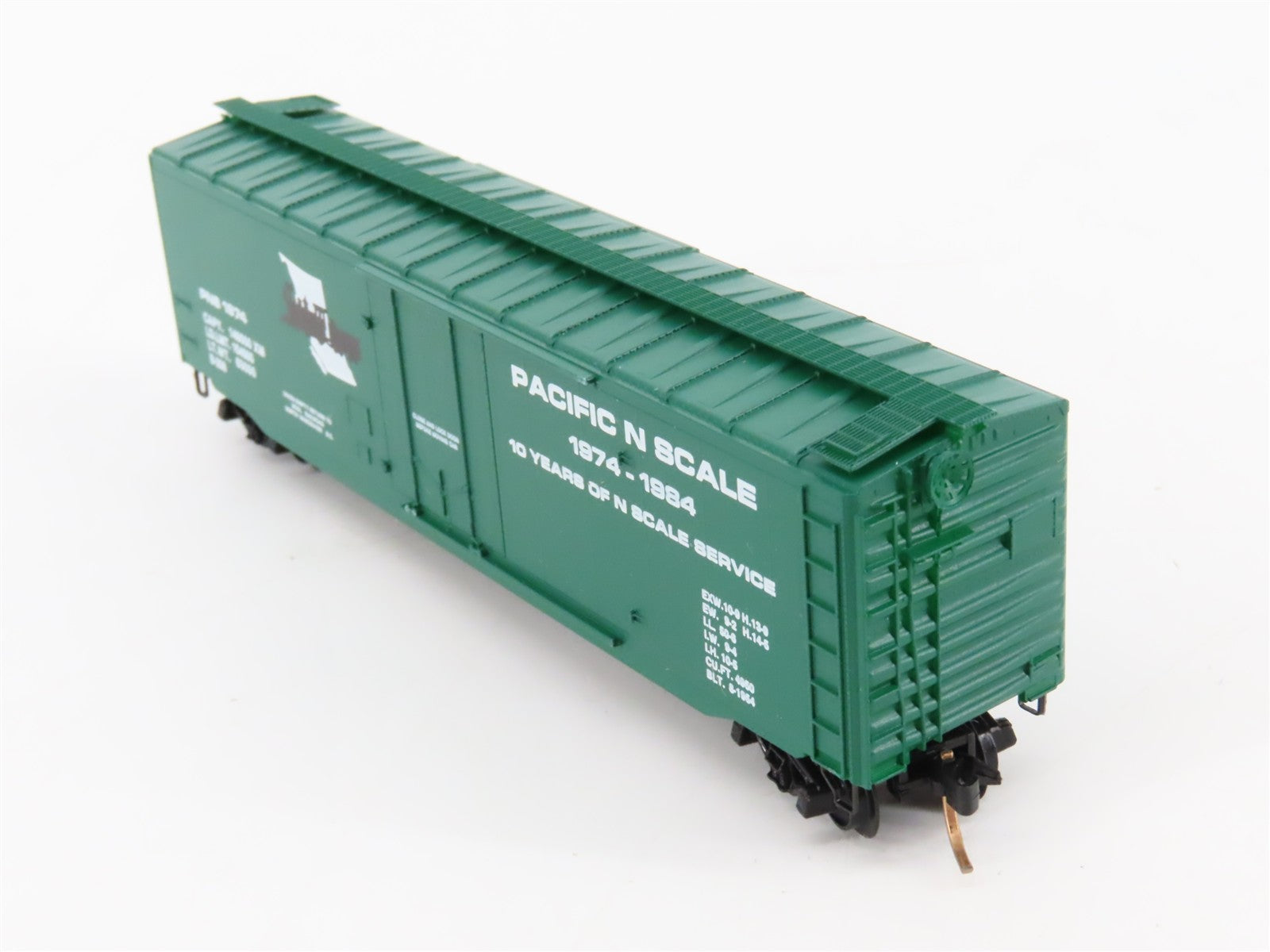 N Scale Micro-Trains MTL PNS Pacific N Scale 50' Box Car 1974 RTR