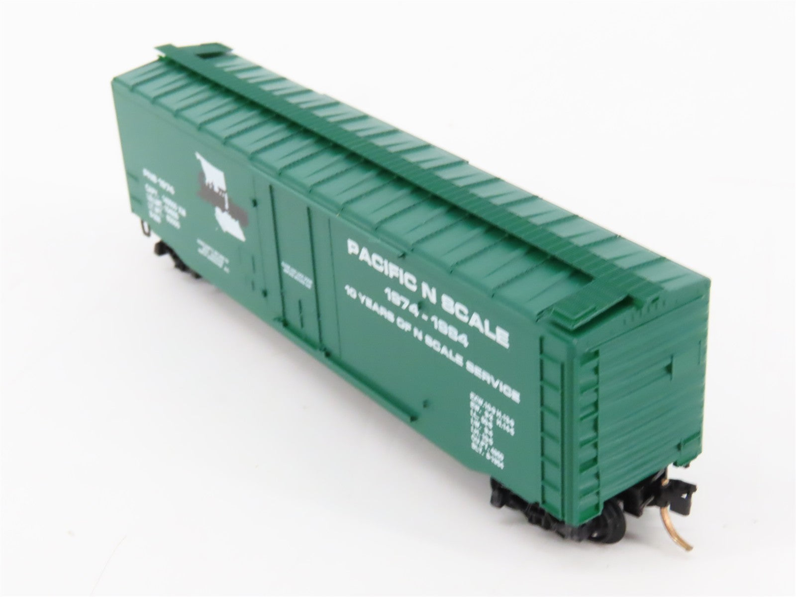 N Scale Micro-Trains MTL PNS Pacific N Scale 50' Box Car 1974 RTR